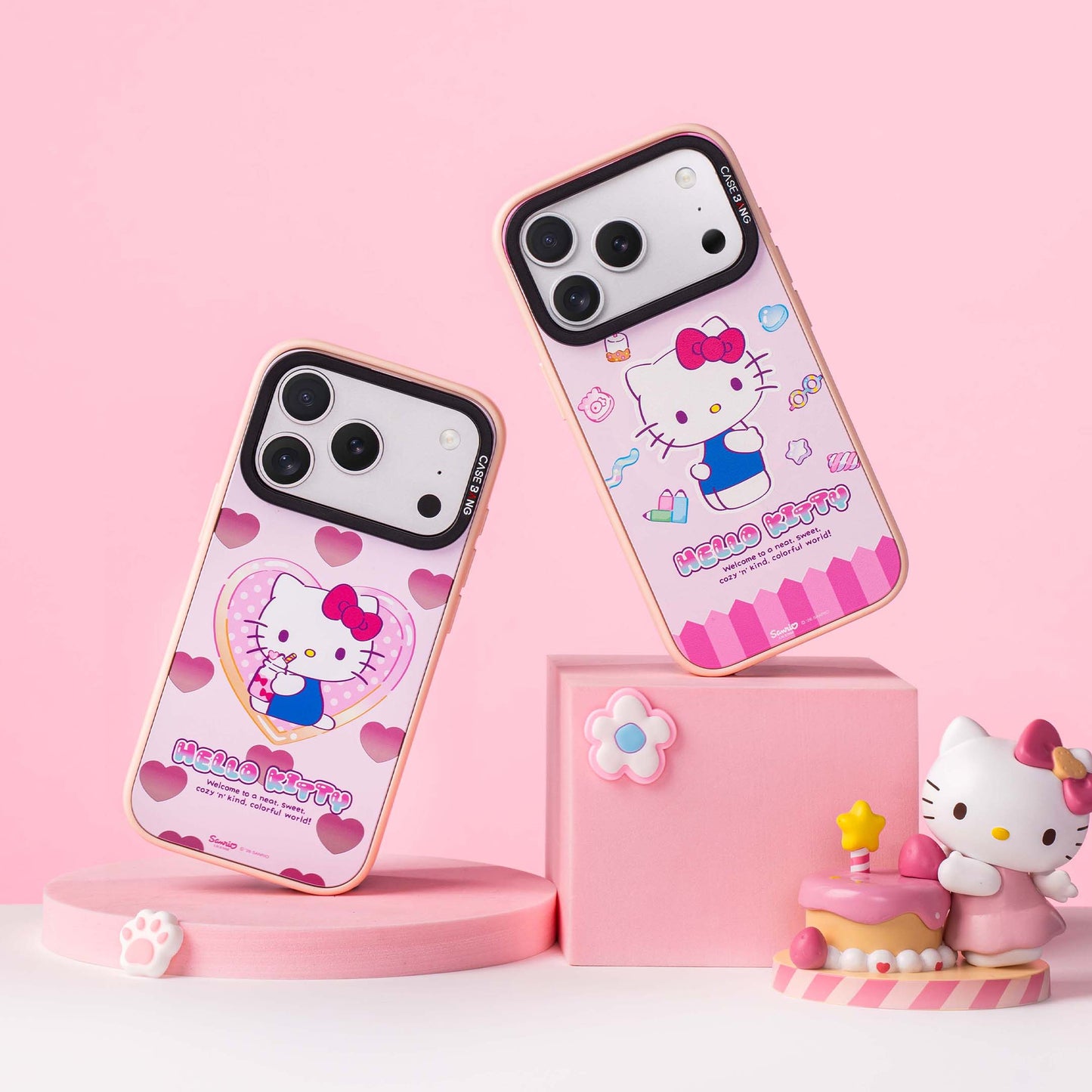 Hello Kitty 1.0 snap-on phone case cover collection – 5 designs for iPhone & Samsung | CaseBang