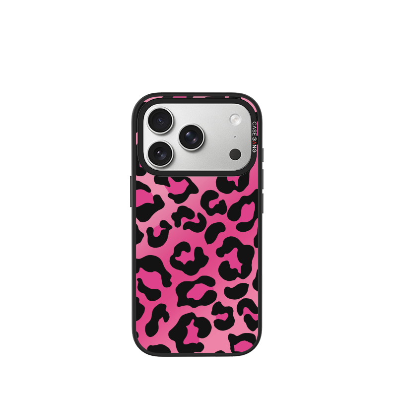 Pink Leopard Snap-On Case
