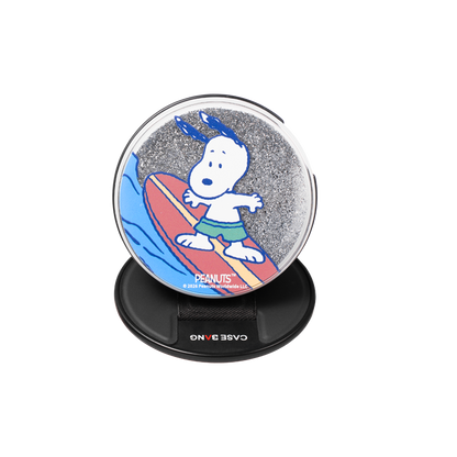 Snoopy Surf Ride Glitter MagSafe Grip Stand