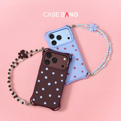 Dusty Blue Phone Hand Charm