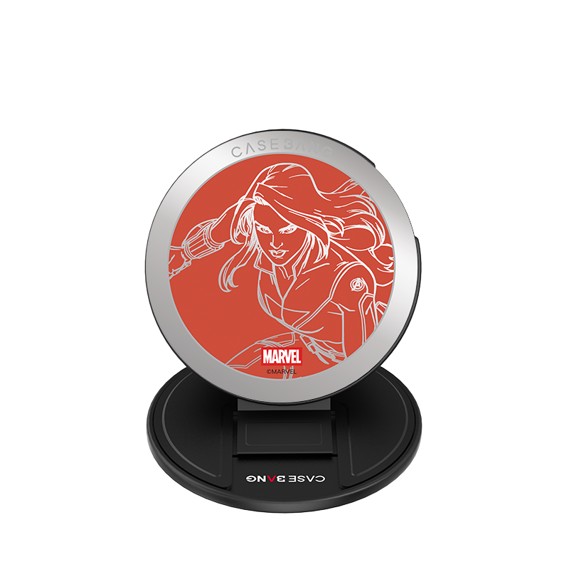 Black Widow MagSafe grip stand | Marvel