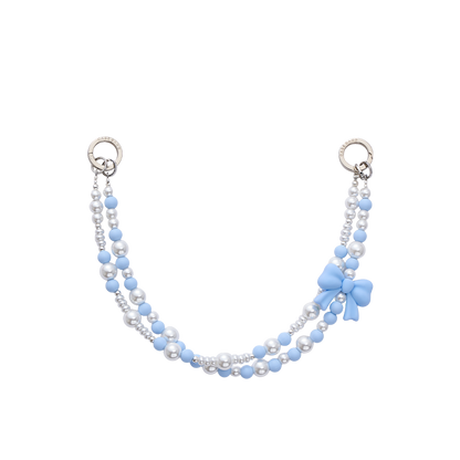 Dusty Blue Phone Hand Charm