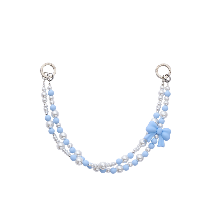 Dusty Blue Phone Hand Charm