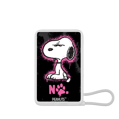 Snoopy 3.0 Series Power Bank Built in Cable