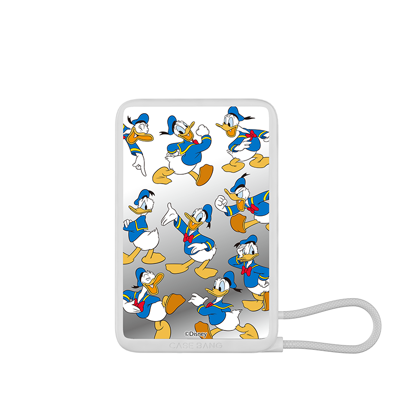 Donald Duck power bank with built-in cable | CASEBANG