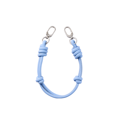 Dusty Blue Burgundy Phone Hand Charm