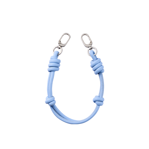 Dusty Blue Burgundy Phone Hand Charm