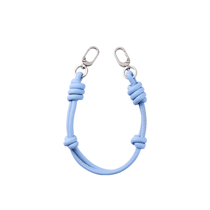 Dusty Blue Burgundy Phone Hand Charm