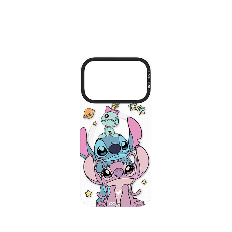 Stitch Stacked Fun snap-on phone case for iPhone and Samsung | CASEBANG