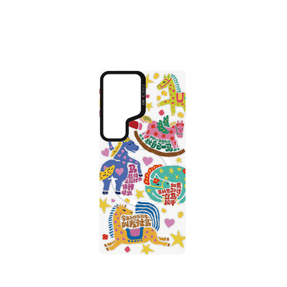 Enlarged Horse Snap-On Phone Case