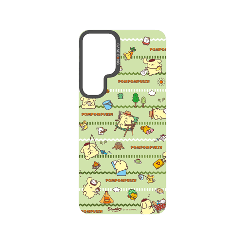 Camping Pompom Snap-On Phone Case