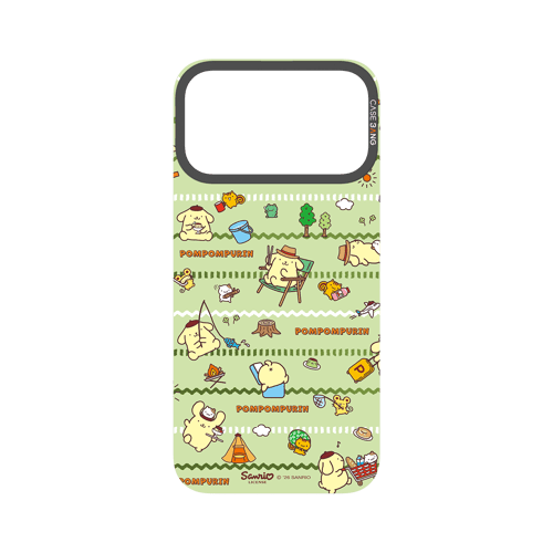 Camping Pompom Snap-On Phone Case