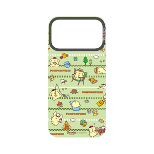 Camping Pompom Snap-On Phone Case