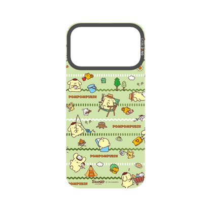 Camping Pompom Snap-On Phone Case