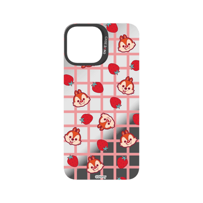 Strawberry Grid Chip Snap-On Phone Case