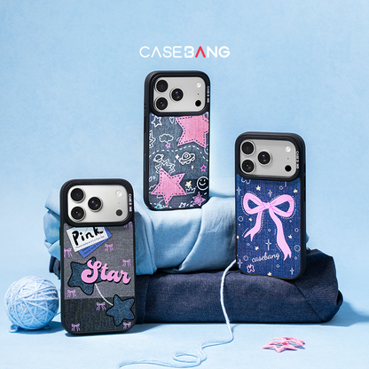 Denim Sweetie Series Snap-On Phone Case
