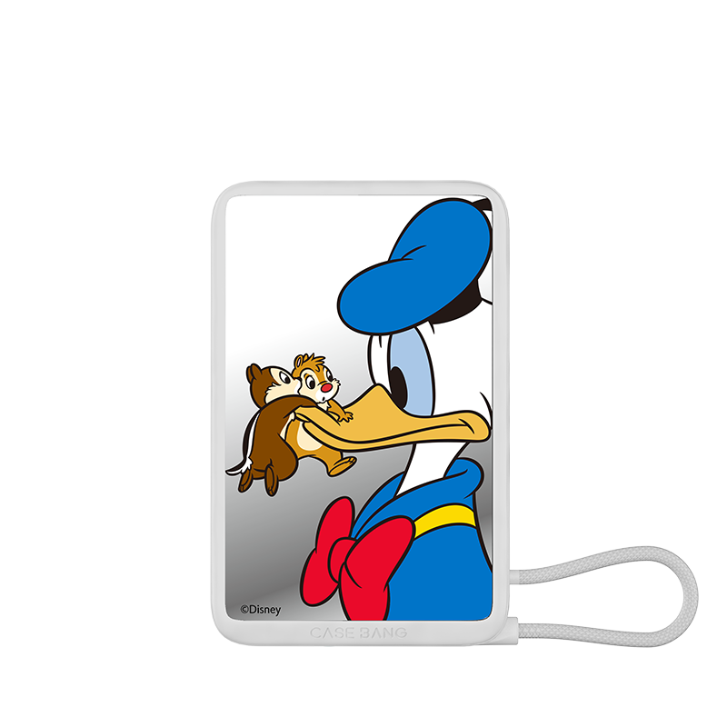 Donald Duck power bank with built-in cable | CASEBANG