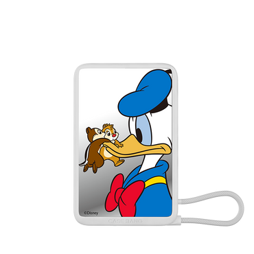 Donald Duck Power Bank Build-in Cable
