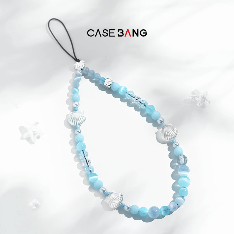 Blue Island Wrist Strap