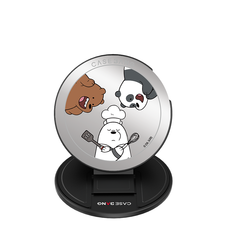 Chef Bear Trio MagSafe Grip Stand