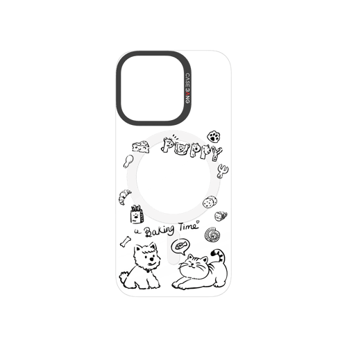 Kat and Puppy Snap-On Phone Case