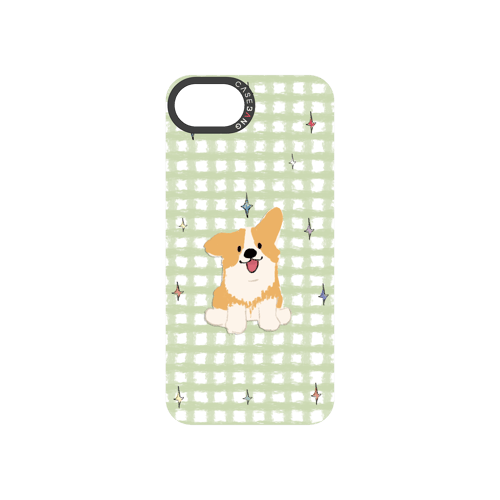 Playful Puppy Snap-On Phone Case