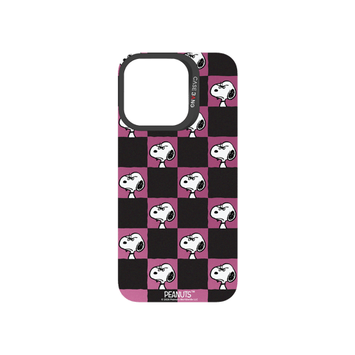 Snoopy Checkerboard Snap-On Phone Case