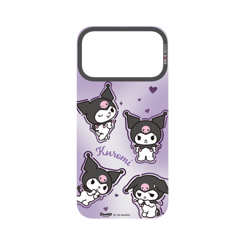 Soft Purple Kuromi Snap-On Phone Case