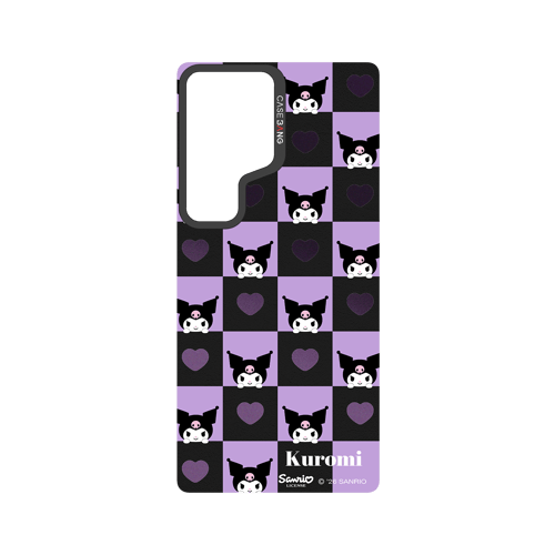 Kuromi Checkerboard Snap-On Phone Case