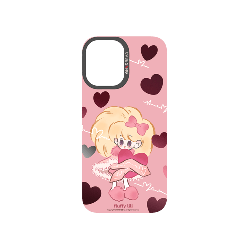 Pink Heart Hug Snap-On Phone Case