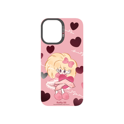 Pink Heart Hug Snap-On Phone Case