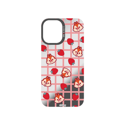 Strawberry Grid Chip Snap-On Phone Case