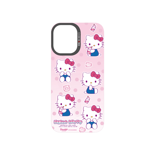 Kitty Sticker snap-on phone case cover for iPhone 16 – Sanrio Hello Kitty | CaseBang