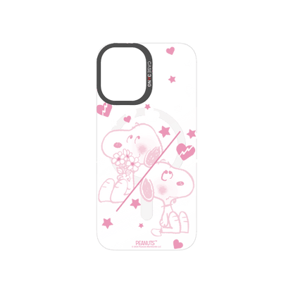 Romantic Snoopy Snap-On Phone Case