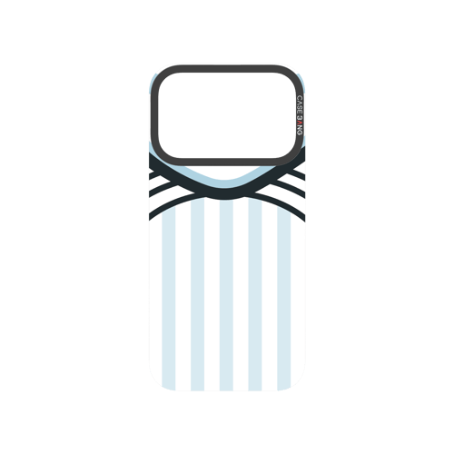 Blue-White Eagles football snap-on phone case for iPhone and Samsung | CASEBANG