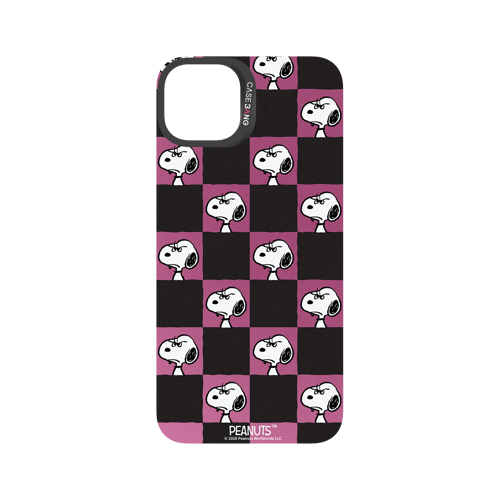 Snoopy Checkerboard Snap-On Phone Case