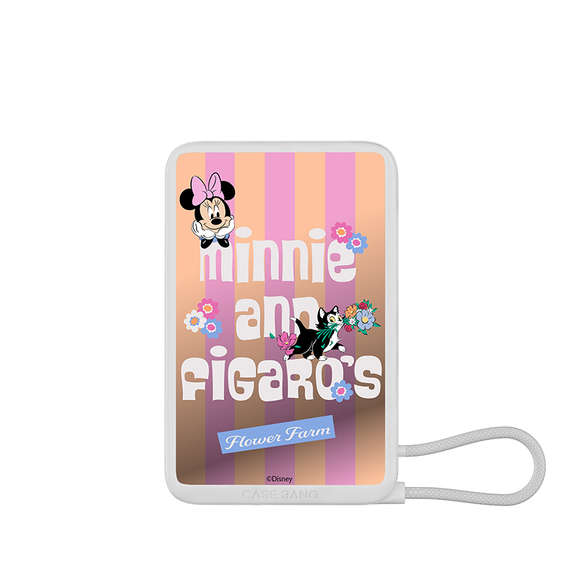 Mickey and Friends 5.0 Series Power Bank Built in Cable