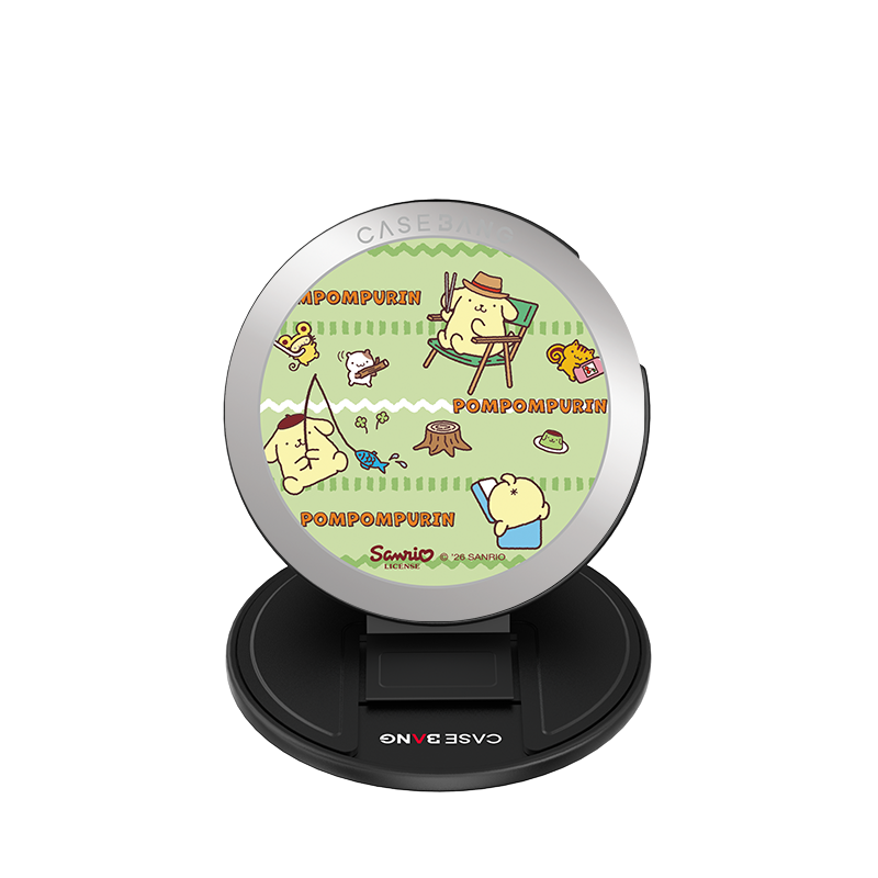 Camping Pompom MagSafe Grip Stand