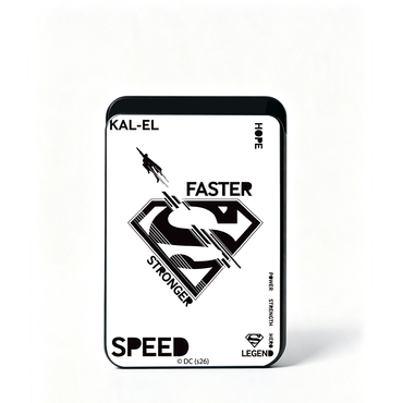 Superman Magnetic Slide Card Wallet