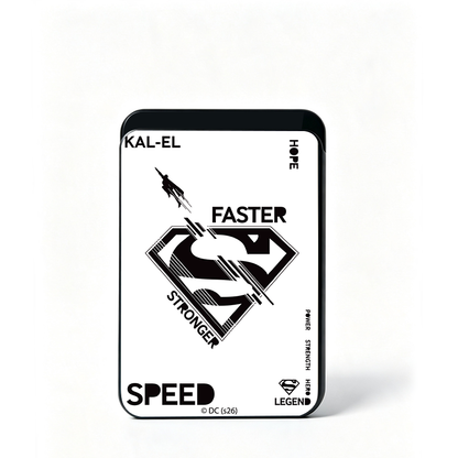 Superman Magnetic Slide Card Wallet