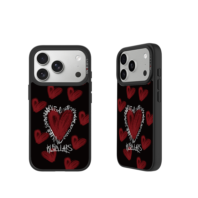 Love Surrounds Glossy Mirror Case