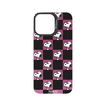 Snoopy Checkerboard Snap-On Phone Case
