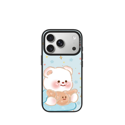 Crescent Bear Snap-On Case