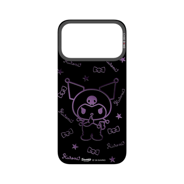 Neon Outline Kuromi Snap-On Phone Case