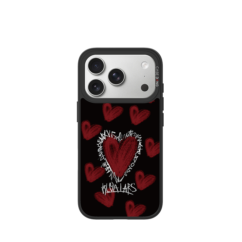 Love Surrounds Glossy Mirror Case