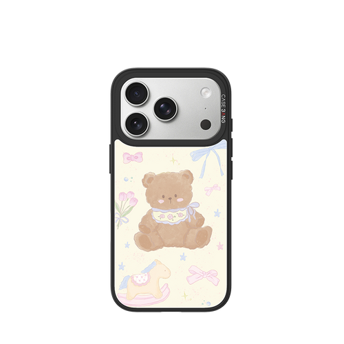 BUTTER BEAR Glossy Mirror Case