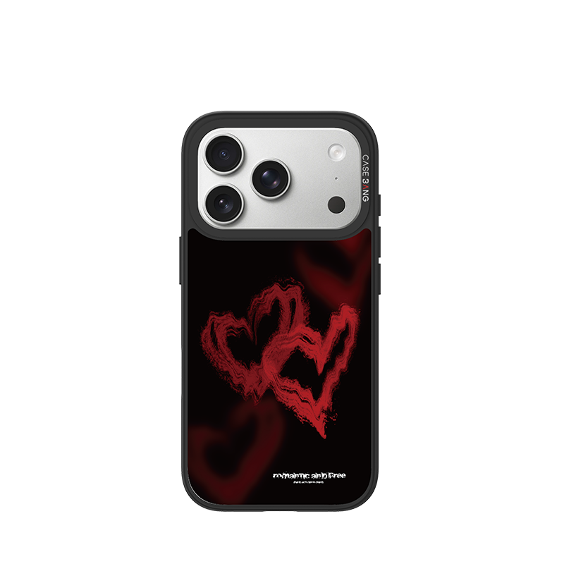 Hearts Entwined Glossy Mirror Case