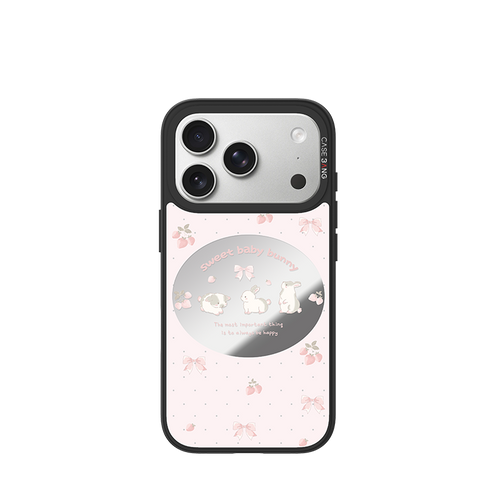 GARDEN BUNNY Glossy Mirror Case