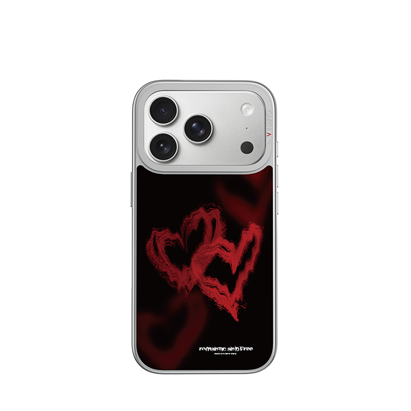 HEARTS ENTWINED Glossy Mirror Case