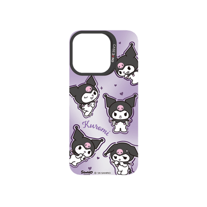 Soft Purple Kuromi Snap-On Phone Case